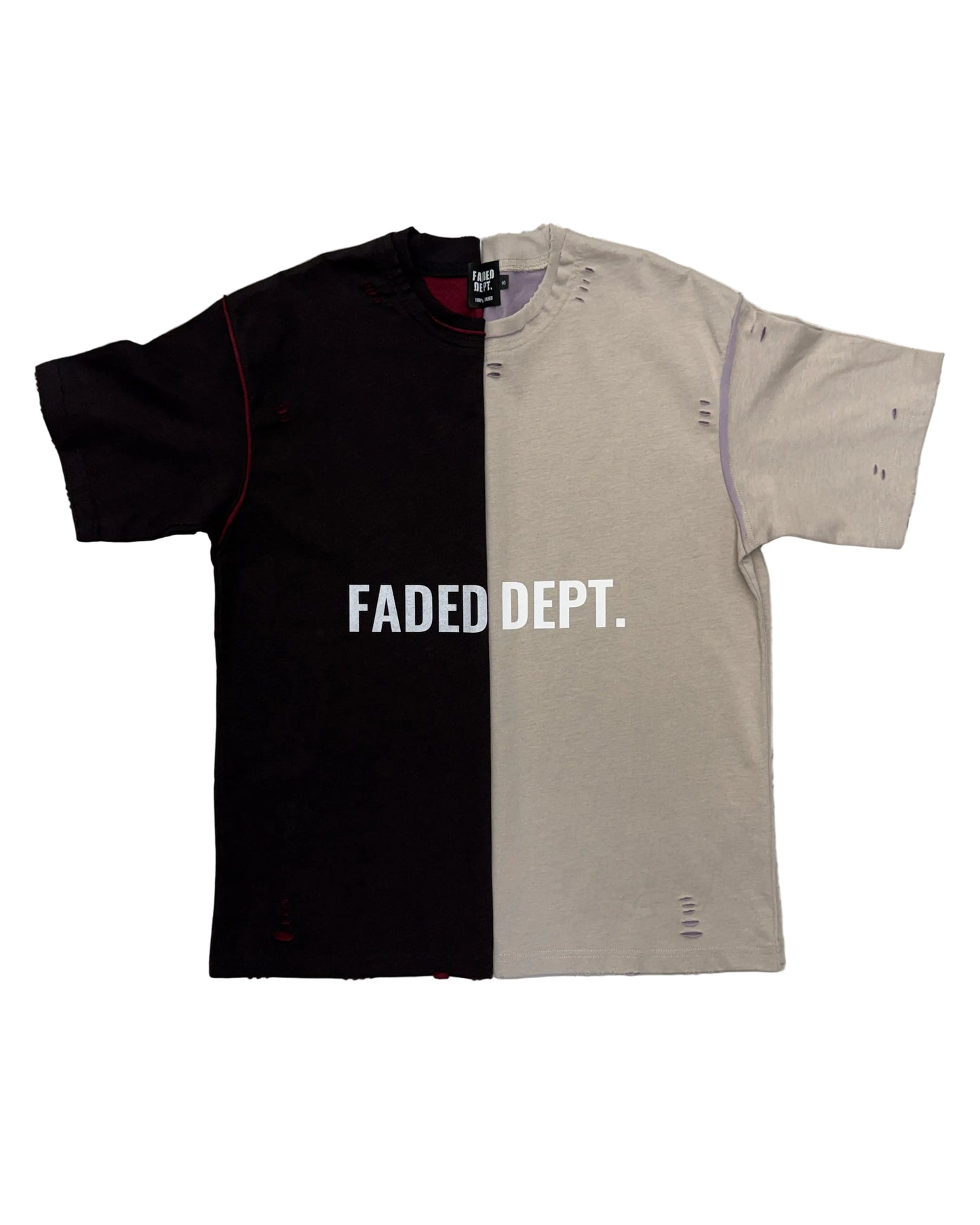 FADED DEPT. DISTRESSED T-SHIRT