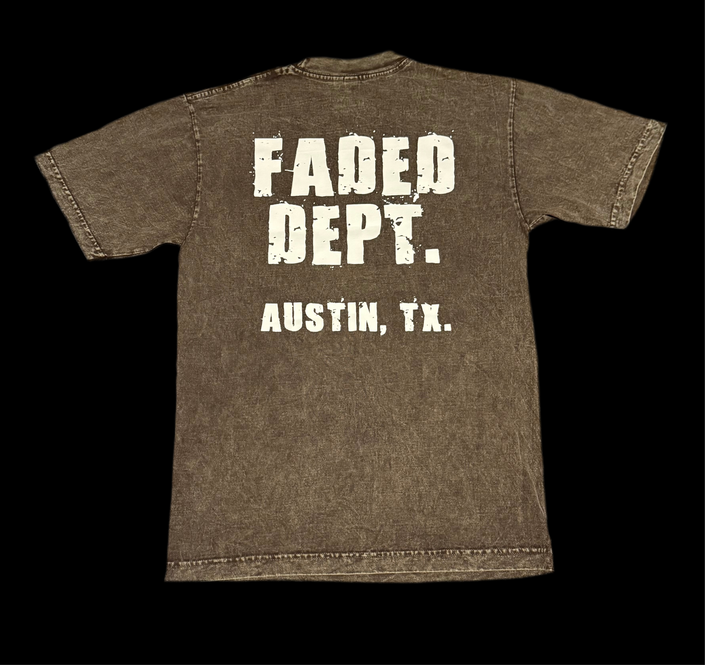 FADED DEPT. ORIGINAL COCOA T-SHIRT