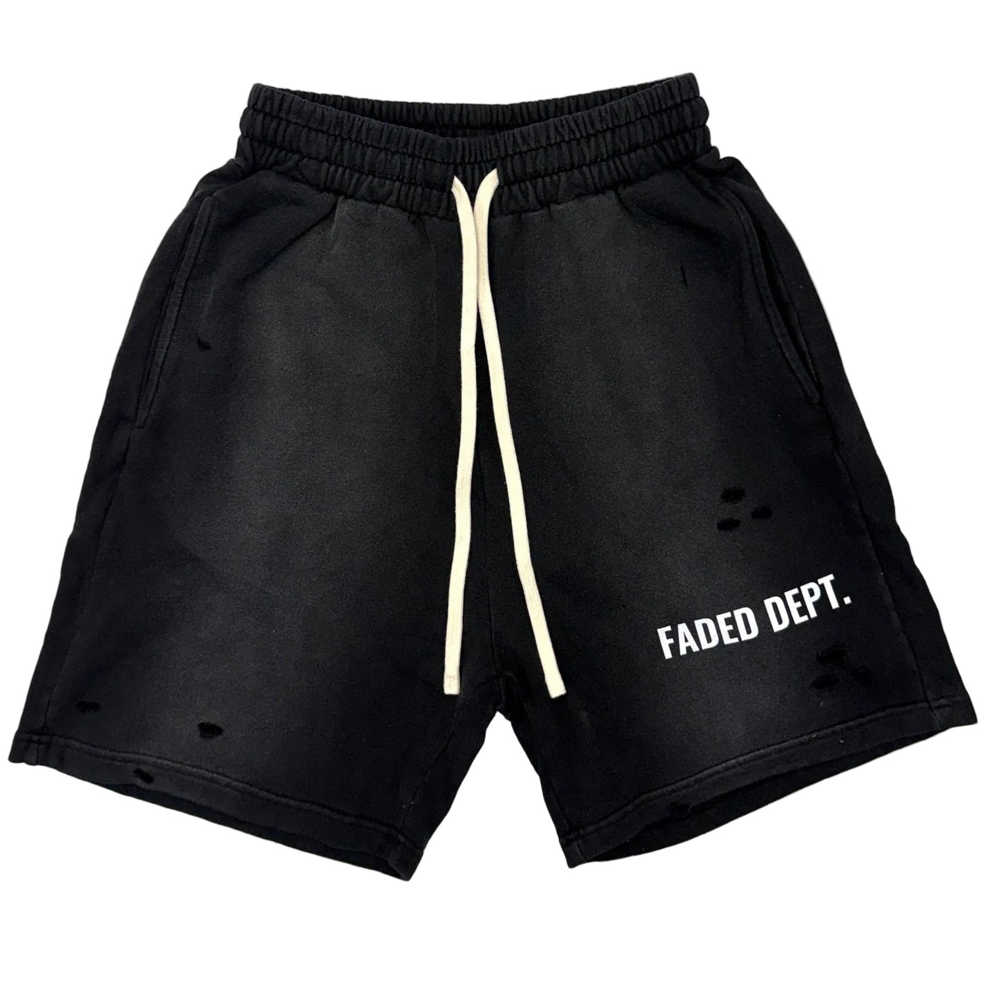 FADED DEPT. DISTRESSED SHORTS