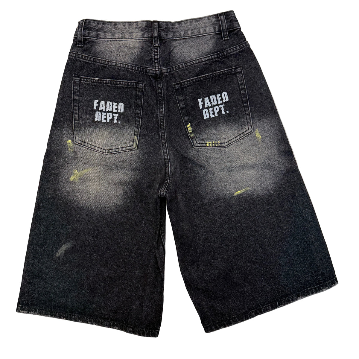 FADED DEPT. ONE DENIM SHORTS