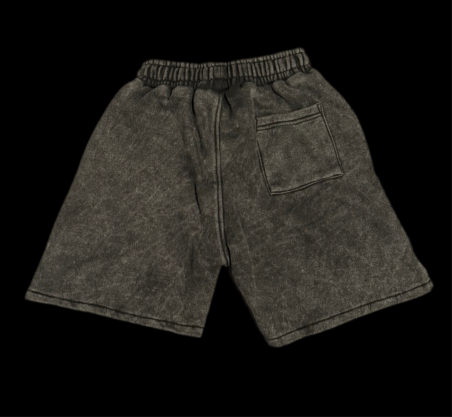 FADED DEPT. ORIGINAL BLACK SHORTS