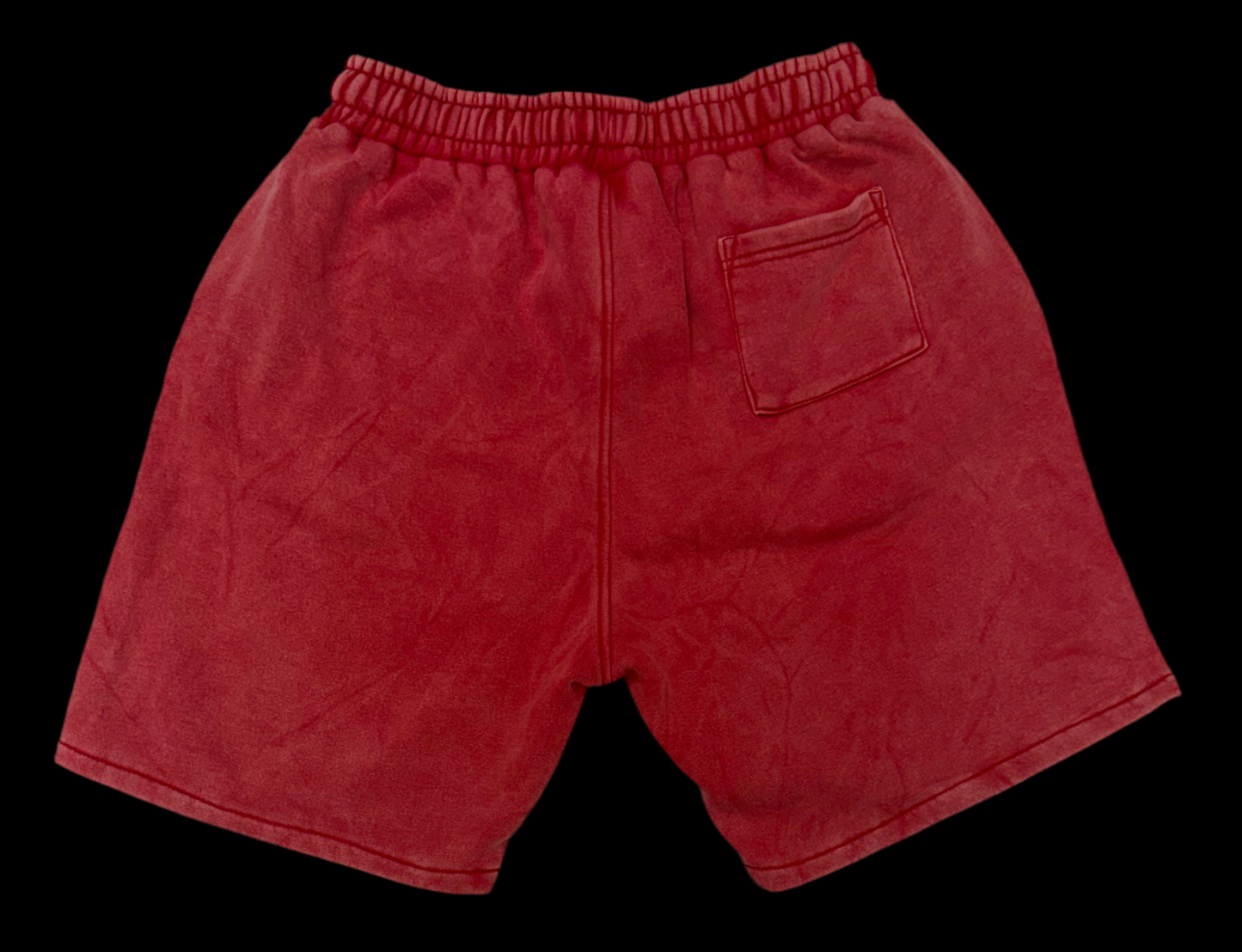 FADED DEPT. BIG RED FADED SHORTS