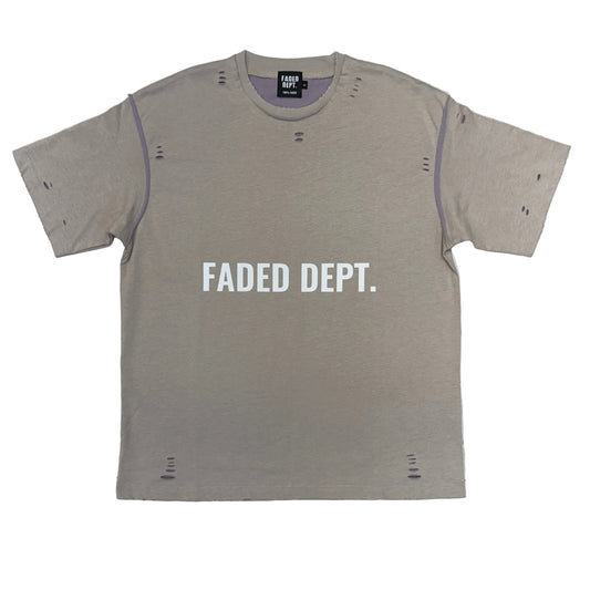 FADED DEPT. DISTRESSED T-SHIRT