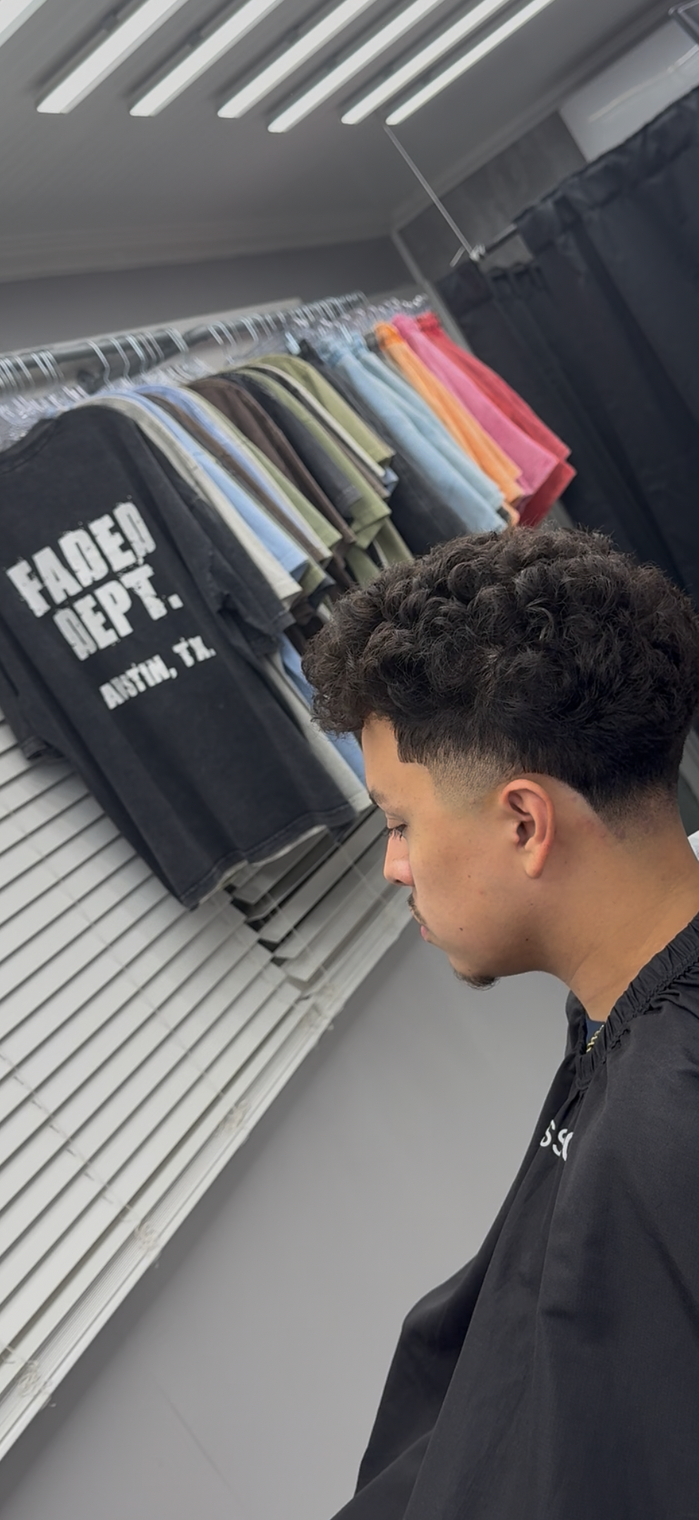 FADED DEPT. HAIRCUT
