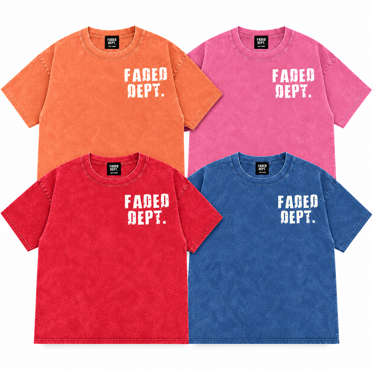 FADED DEPT. T-SHIRT