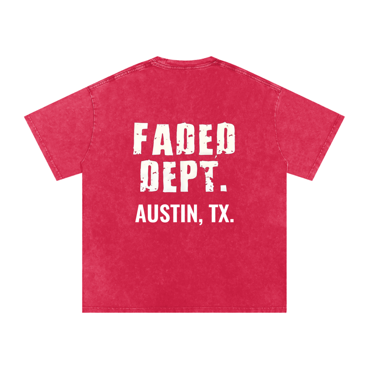 FADED DEPT. T-SHIRT