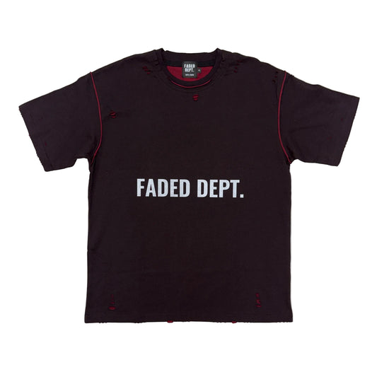 FADED DEPT. DISTRESSED T-SHIRT