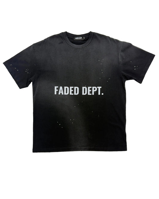 FADED DEPT. PAINT SPLATTER T-SHIRT